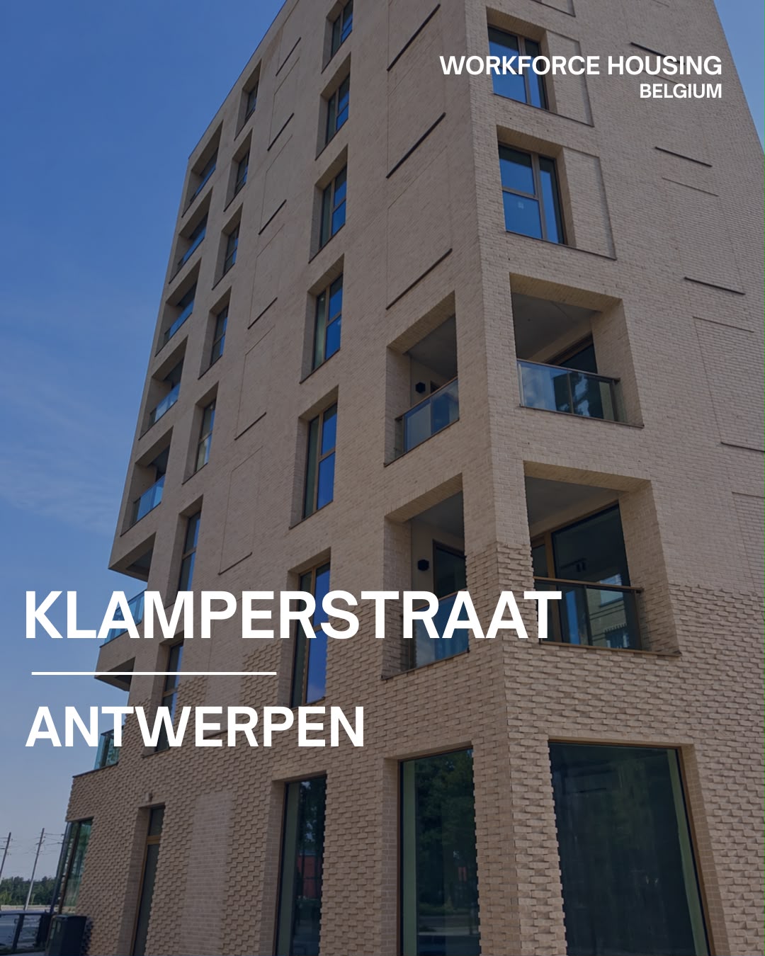 Pand aan de Klamperstraat in Antwerpen