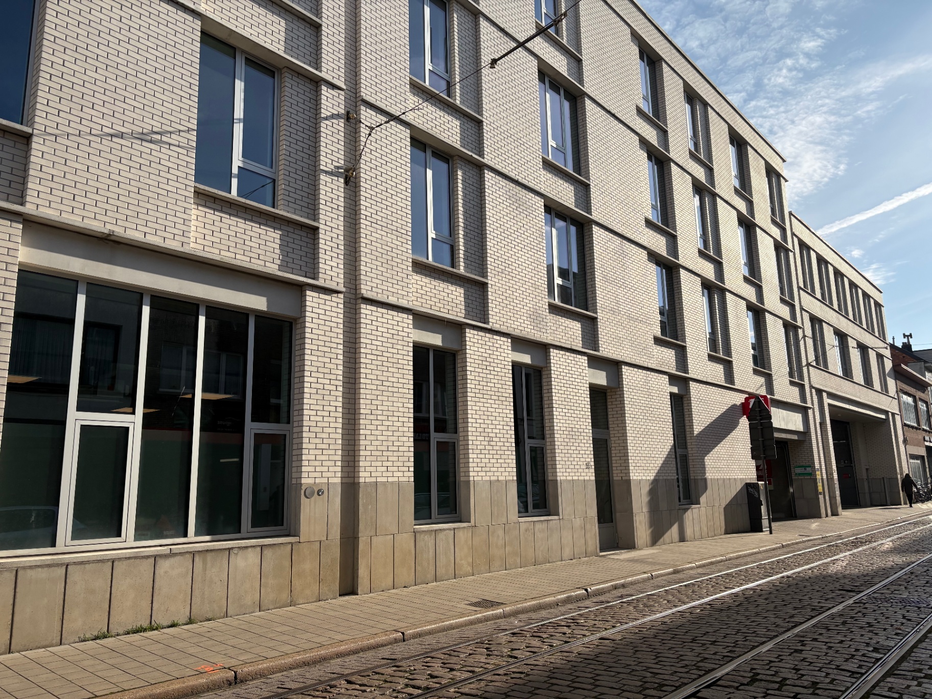 Gevel van het gebouw