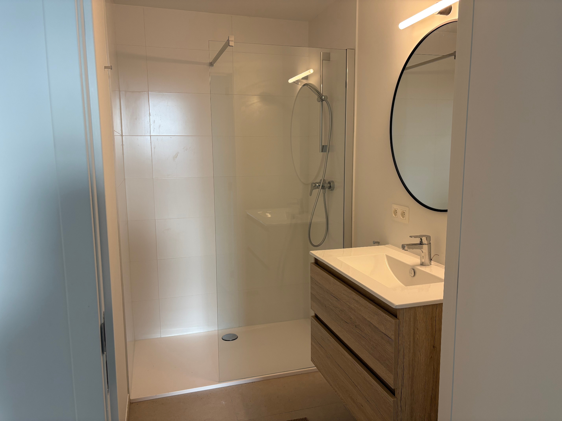 Badkamer met inloopdouche